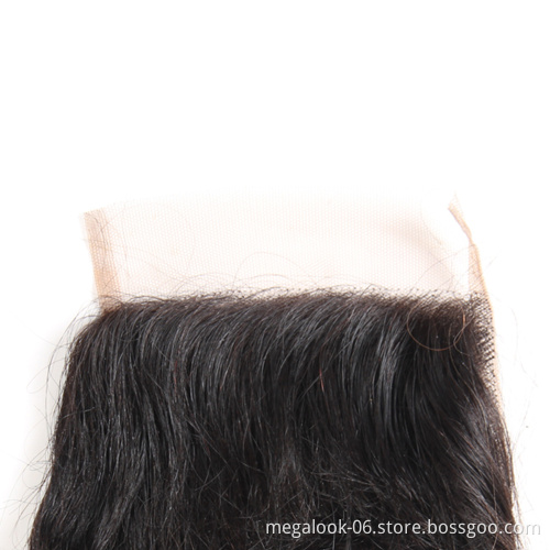 Raw Unprocessed Peruvian Spring Curl Wave 4*4  5*5  6*6 7*7 Overnight Dropshipping Virgin Hair Lace Closure